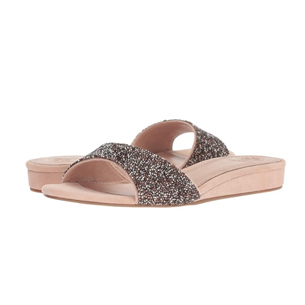 New Tory Burch Elodie Suede Slide - Picture 5 of 16